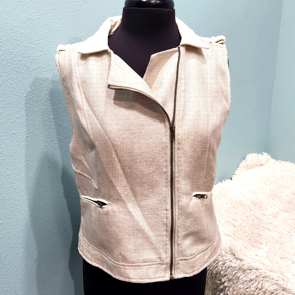 Womens Classy Moto Greylin Vest